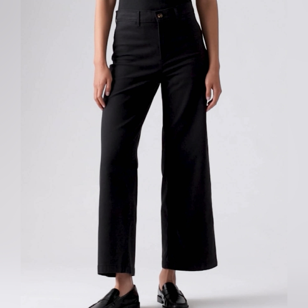 Vintage Chino Women's Black Pant
